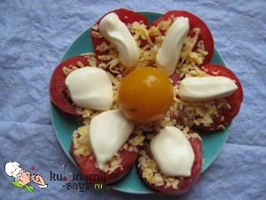 pomidory-pod-syrom-04 Помидоры под сыром на закуску