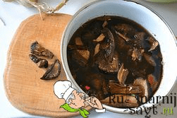 image-2 Капустняк рецепт с сухими грибами и пшеном
